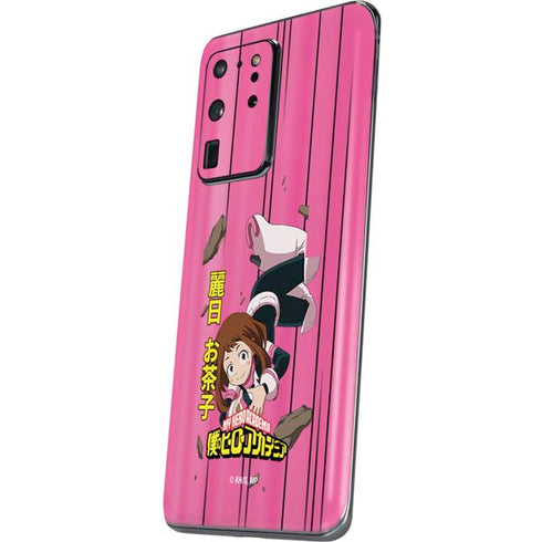My Hero Academia Ochaco Uraraka Season 4 Galaxy S20 Ultra 5G Skin